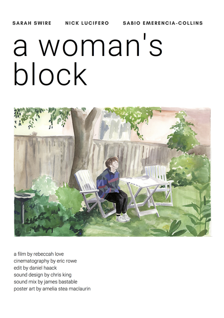 A Womans Block NEW poster small